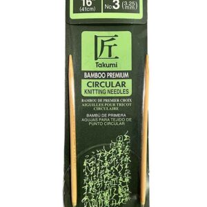 Aguja circular de 3.25 mm